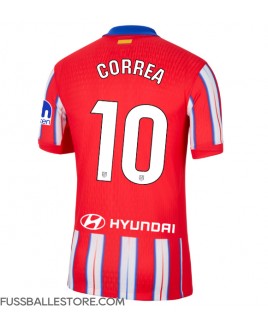 Günstige Atletico Madrid Angel Correa #10 Heimtrikot 2024-25 Kurzarm